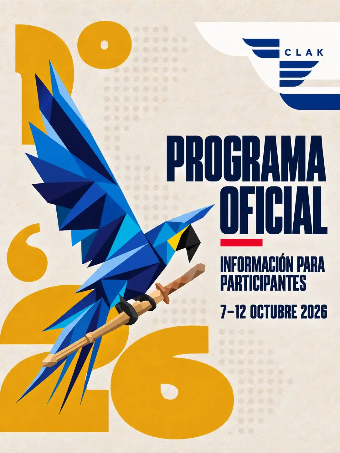 Official flyer for 1st Pan American Kendo